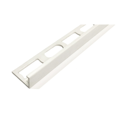 Profil | 1x270 cm | Profilé -L blanc Pvc - 10 mm