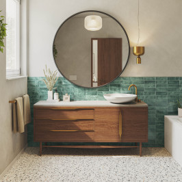 Carrelage en céramique sol et mur | 59.8x59.8 cm | Terrazzo Rain Carrelage en céramique sol et mur | 59.8x59.8 cm | Terrazzo Rain