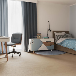 Sol en liège à clipser | 19x122.5 cm | Santana Natural Beige