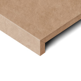 Margelle de piscine en céramique | 100x100 cm | Tilestone Beton Ciré Terra