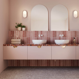 Vinyle/PVC à clipser | 47x91.5 cm | VYGO Tiles Essential Ceppo