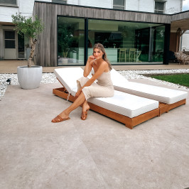Carrelage extérieur en céramique | 100x100 cm | Tilestone Terra Pure Carrelage extérieur en céramique | 100x100 cm | Tilestone Terra Pure