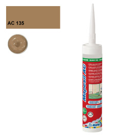 Kit silicone | 1x1 cm | Mapei Mapesil AC Golden Dust 135 Kit silicone | 1x1 cm | Mapei Mapesil AC Golden Dust 135