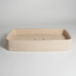 Sanitaires | 34.61x58 cm | Lavabo Travertin