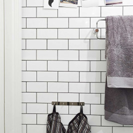 Carreaux muraux en céramique | 10x20 cm | Helsinki White Carreaux muraux en céramique | 10x20 cm | Helsinki White
