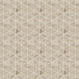 Mosaïque sur filet | 30x26 cm | Flakes Comet Cream Mosaico Triangoli Mosaïque sur filet | 30x26 cm | Flakes Comet Cream Mosaico Triangoli