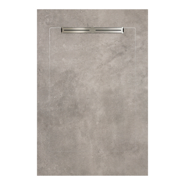 Carrelage de douche | 90x135 cm | vtwonen Mold Grit Slope