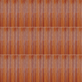 Carreaux muraux en céramique | 45x13.4 cm | vtwonen Rib Honey Crackle