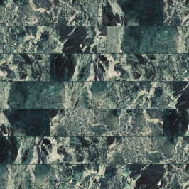 Carrelage en céramique sol et mur | 7.3x30 cm | vtwonen Classic Intens Green Dark Levigato