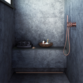 Sanitaires | 5.5x70 cm | Tilestone Smart Drain Copper - 70cm Sanitaires | 5.5x70 cm | Tilestone Smart Drain Copper - 70cm