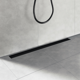 Sanitaires | 5.5x70 cm | Tilestone Smart Drain Noir - 70cm Sanitaires | 5.5x70 cm | Tilestone Smart Drain Noir - 70cm