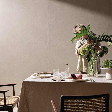 Carreaux muraux en céramique | 120x270 cm | Allure Off White