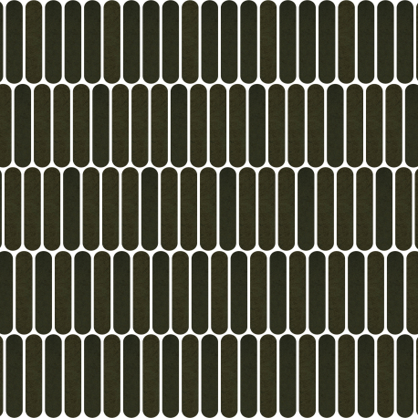 Carreaux muraux en céramique | 5x25 cm | Materia Curve Green