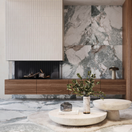 Carreaux muraux en céramique | 5x20 cm | Mundano Ice Matt