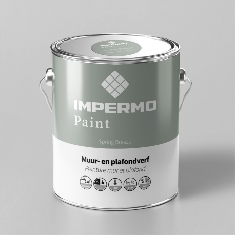 Peinture | 18x20 cm | Mur & Plafond - Impermo Paint - Spring Breeze