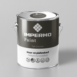 Peinture | 18x20 cm | Mur & Plafond - Impermo Paint - Dark Chocolate Peinture | 18x20 cm | Mur & Plafond - Impermo Paint - Dark Chocolate