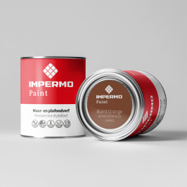 Échantillon | 5x5 cm | Testeur Mur & Plafond - Impermo Paint - Burnt Orange