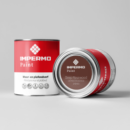 Échantillon | 5x5 cm | Testeur Mur & Plafond - Impermo Paint - Deep Rosewood Échantillon | 5x5 cm | Testeur Mur & Plafond - Impermo Paint - Deep Rosewood