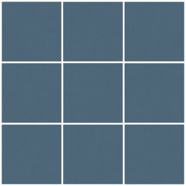 Mosaïque sur filet | 29x29 cm | Mono Ultramarine