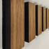 Panneau Acoustique | 52x270 cm | Panneau Acoustique Noyer - 1 face