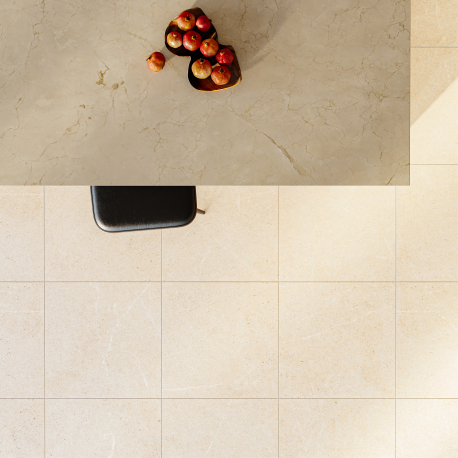 Carrelage en céramique sol et mur | 60x60 cm | Tilestone Vena Beige