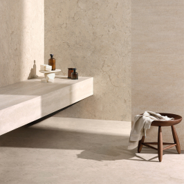 Carrelage en céramique sol et mur | 120x120 cm | Aeterna Avorio Cross