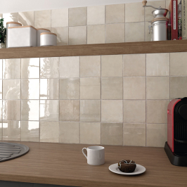 Carreaux muraux en céramique | 13.2x13.2 cm | Artisan Ochre Glossy