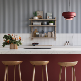 Carreaux muraux en céramique | 5x15 cm | Fango Blanc Gloss