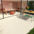 Carrelage extérieur en céramique | 60x60 cm | Sassolino Terrazzo Beige