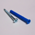 Accessoires | 0.6x6 cm | Vis d'expansion composite – 50 pièces 