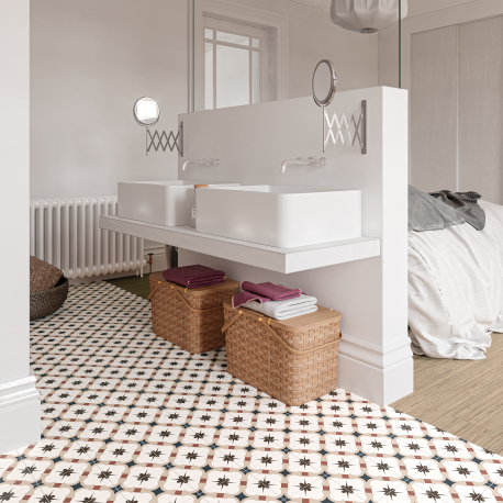 Carrelage en céramique sol et mur | 33.15x33.15 cm | Grace Beige