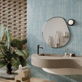 Carreaux muraux en céramique | 4.8x45 cm | Graffiti Sky