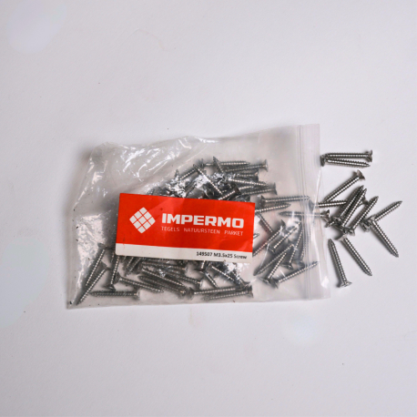 Accessoires | 0.35x2.5 cm | Vis composite – 135 pièces