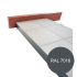 Profil | 18x240 cm | Profilé de finition terrasse H180mm Antracite