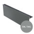 Profil | 13x240 cm | Profilé de finition terrasse H130mm Gris
