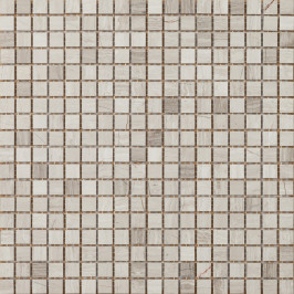 Mosaïque sur filet | 30.5x30.5 cm | Tilestone Sheffield Grigio