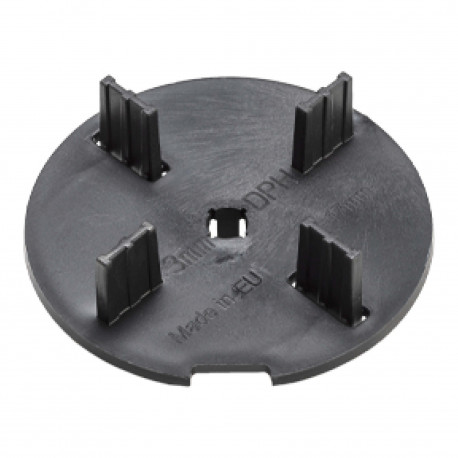 Accessoires | 15x15 cm | Ailette pour plot 3mm - hauteur 17mm