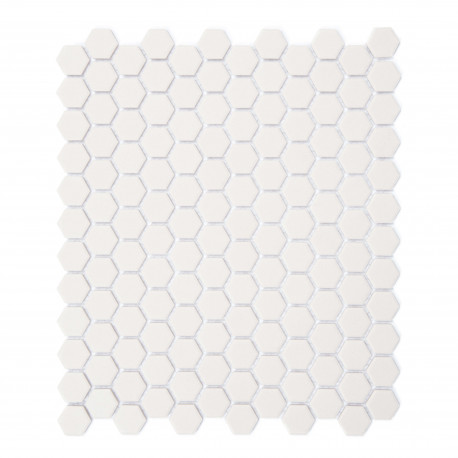Mosaïque | 26x31 cm | Mosaic Superwhite Hexagon