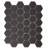 Mosaïque | 28.1x32.5 cm | Mosaic Antracite Big Hexagon
