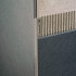 Profil | 1x270 cm | Profil en L Alu Revêtement en poudre Dove Relief 