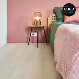 Sol en liège à clipser | 19x122.5 cm | Santana Eco Designwood White