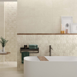 Carreaux muraux en céramique | 30x60 cm | Belvista Ivory Decor