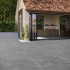 Carrelage extérieur en céramique | 100x100 cm | Tilestone CerBlue Dark