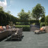 Carrelage extérieur en céramique | 59.5x59.5 cm | Belgian Bluestone Black