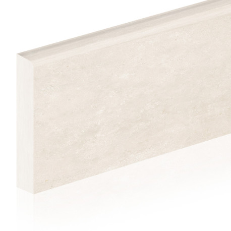 Plinthes en céramique | 8x60 cm | Stone Edge Ivory