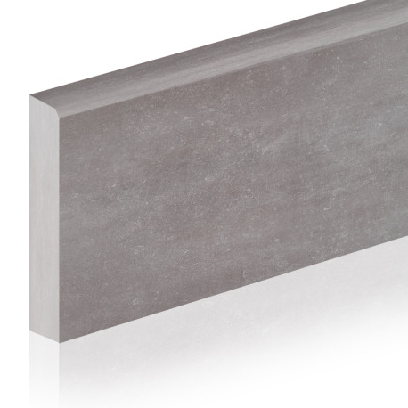 Plinthes en céramique | 8x60 cm | Concrete Blue Stone Grey