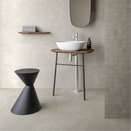 Carrelage en céramique sol et mur | 30x60 cm | Tilestone Stone Edge Ivory