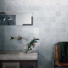 Carreaux muraux en céramique | 13.2x13.2 cm | La Riviera Lavanda Blue Carreaux muraux en céramique | 13.2x13.2 cm | La Riviera Lavanda Blue
