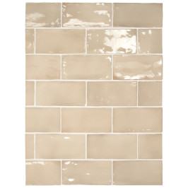 Carreaux muraux en céramique | 7.5x15 cm | Manacor Beige Argile Carreaux muraux en céramique | 7.5x15 cm | Manacor Beige Argile